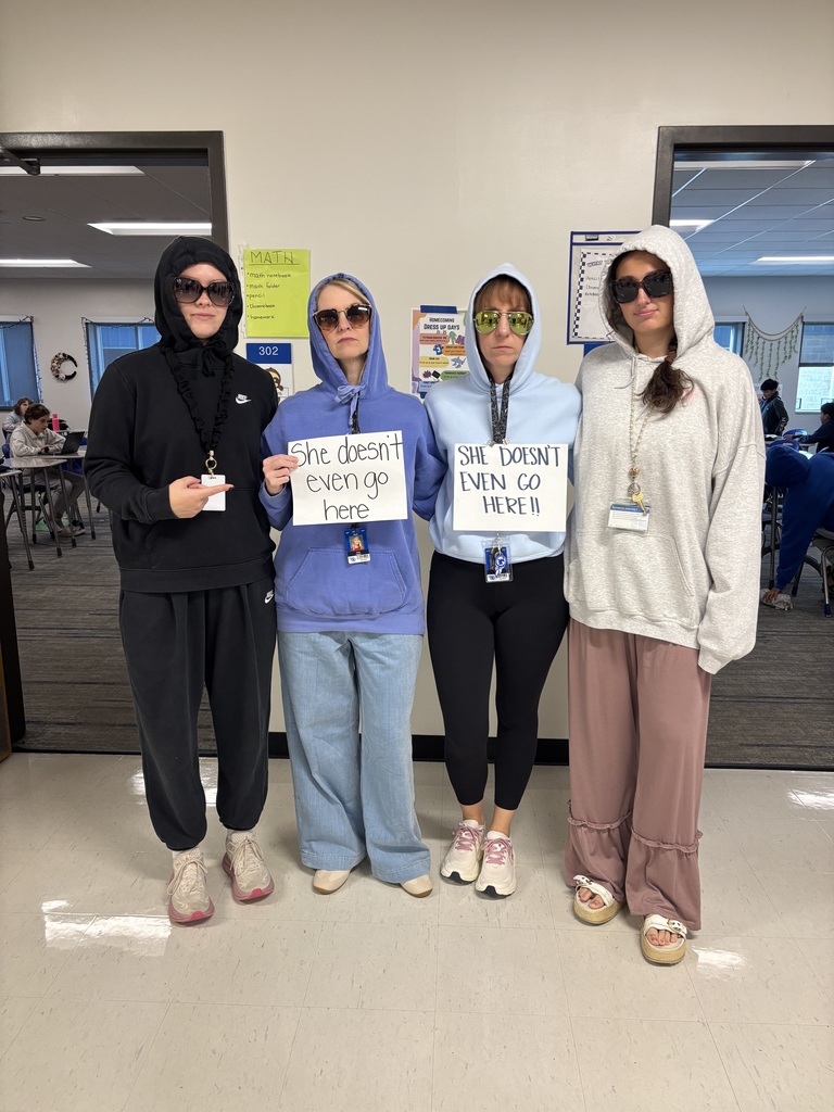 What do you meme? She doesn't even go here.  The 5th grade team did a great job dressing up for Meme Day during spirit week!