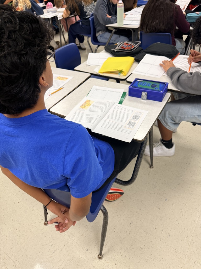 Students in Mr. Stevenson’s class recently wrapped up a new short unit he developed about the past, present, and future of the Meskwaki in Iowa. They considered and discussed primary and secondary sources to learn about the only federally recognized Native American nation in Iowa today