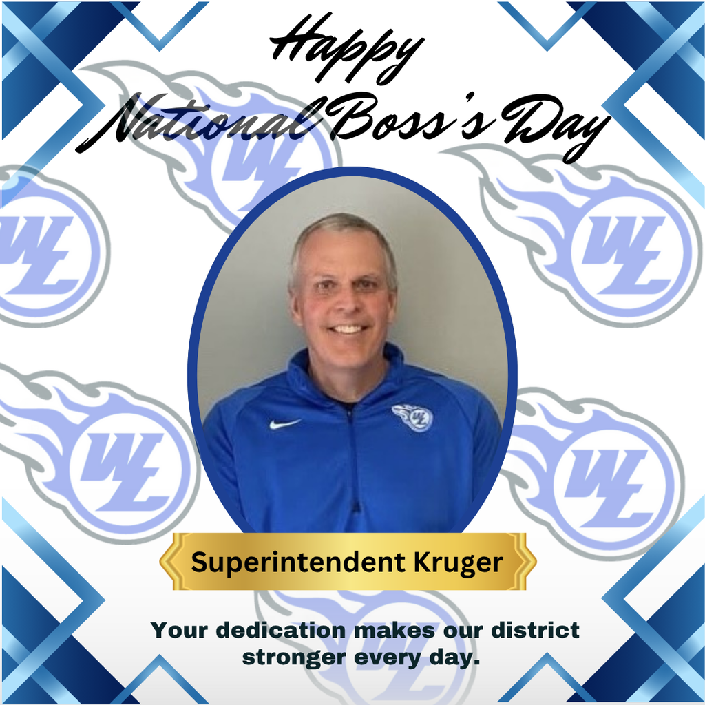 Happy National Boss's Day Superintendent Kruger