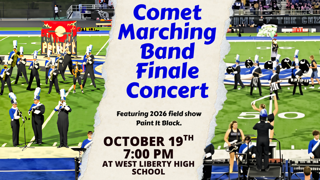 Comet Marching Band Finale Concert - October 19th 2026