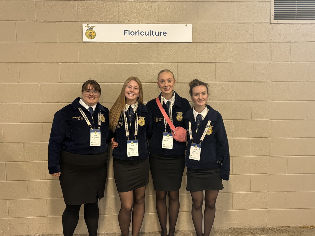 2026 West Liberty FFA Floriculture Team at National Convention