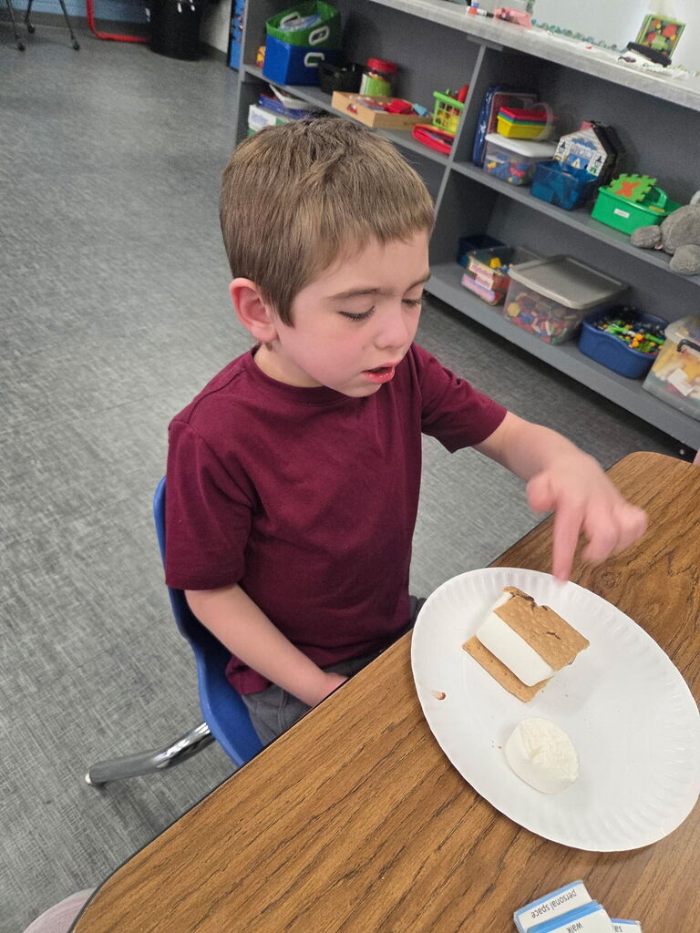 making smores