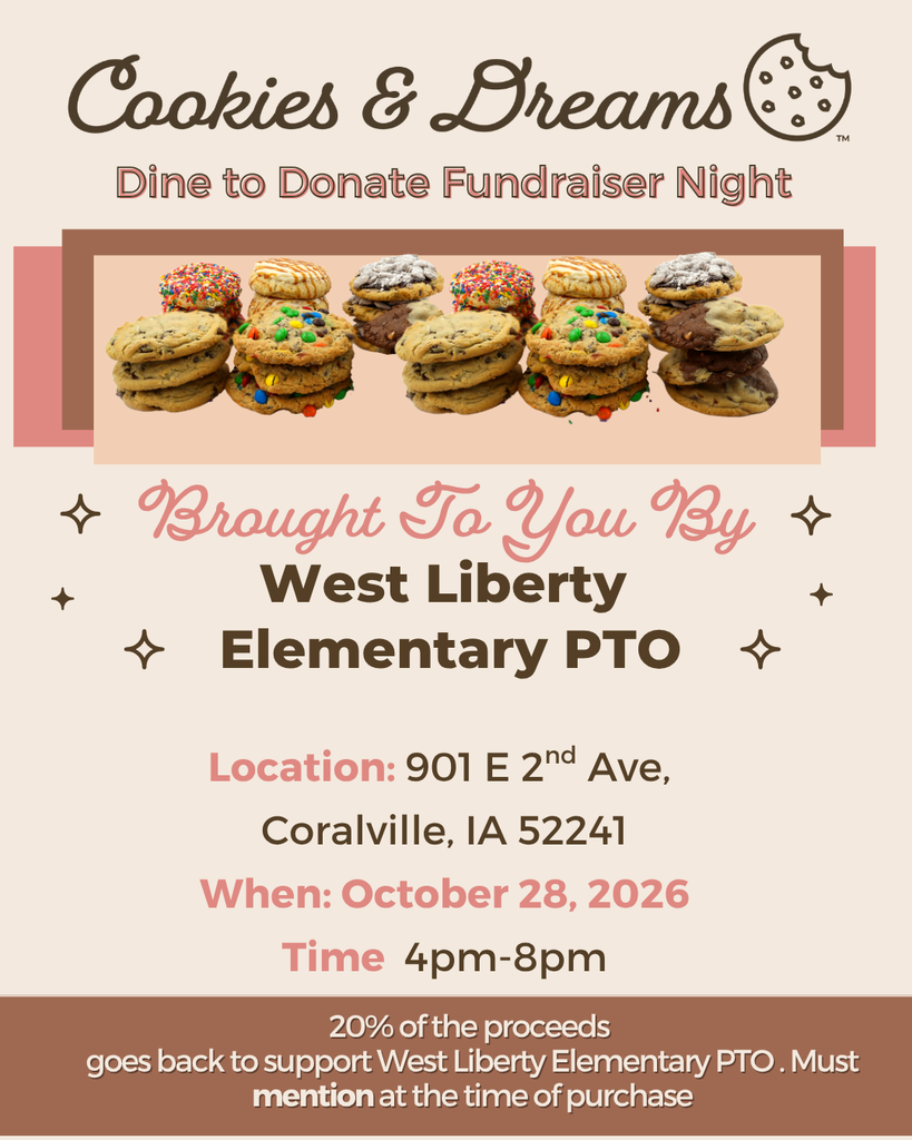 Elementary PTO Cookies & Dreams fundraiser