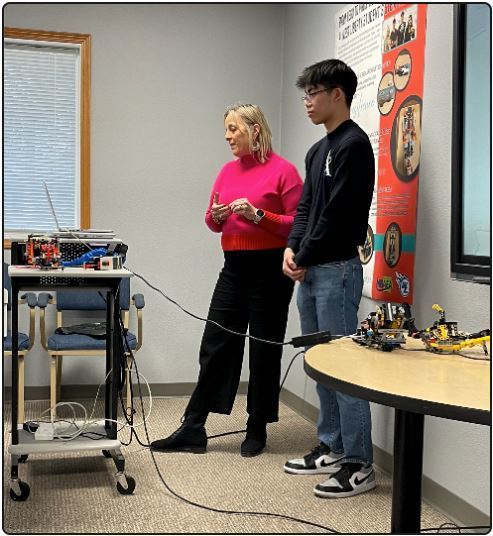 Jackie Henderson and Eric present on Monday, January 8th
