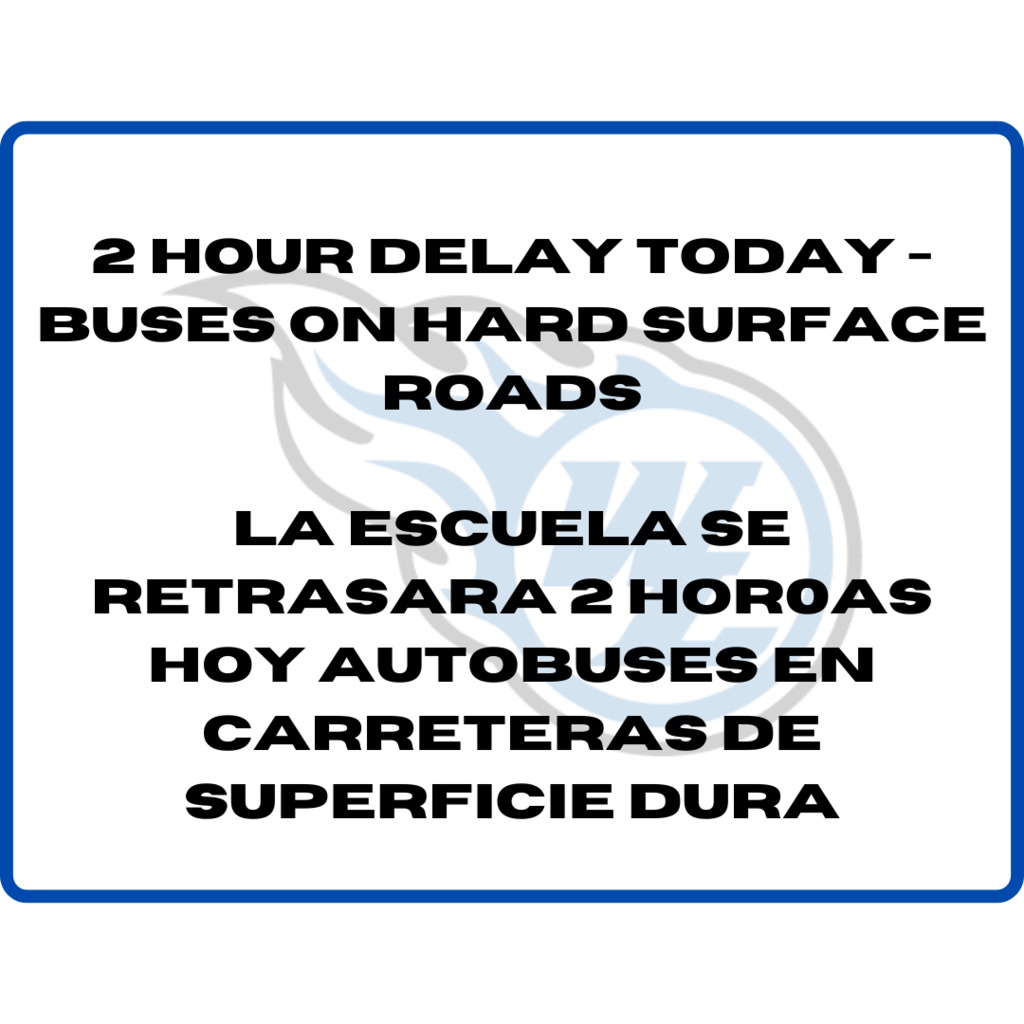 2 hour delay-hard surface