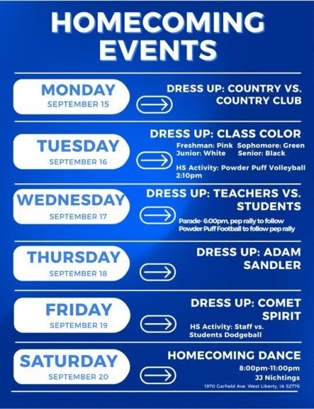 High School 2025 Dress Up Days