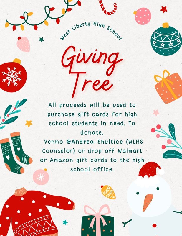 2025 Giving Tree Poster