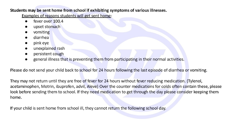 WLCSD Illness Guidelines