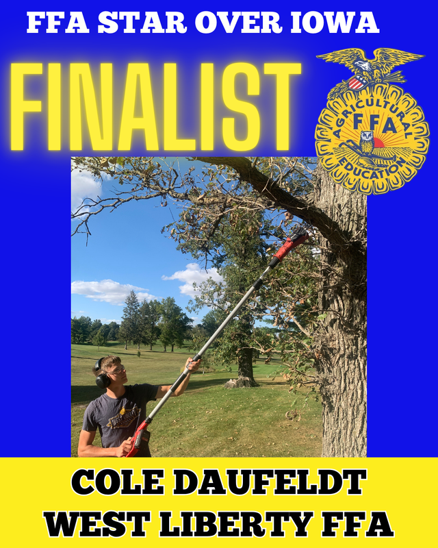 2026 FFA Star Over Iowa Finalist Cole Daufeldt