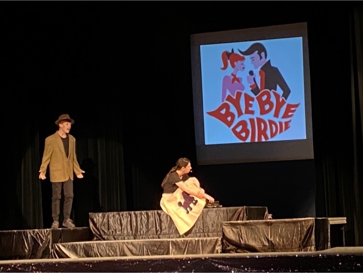 Sadie Peters and Wesley Heath perform Put on a Happy Face