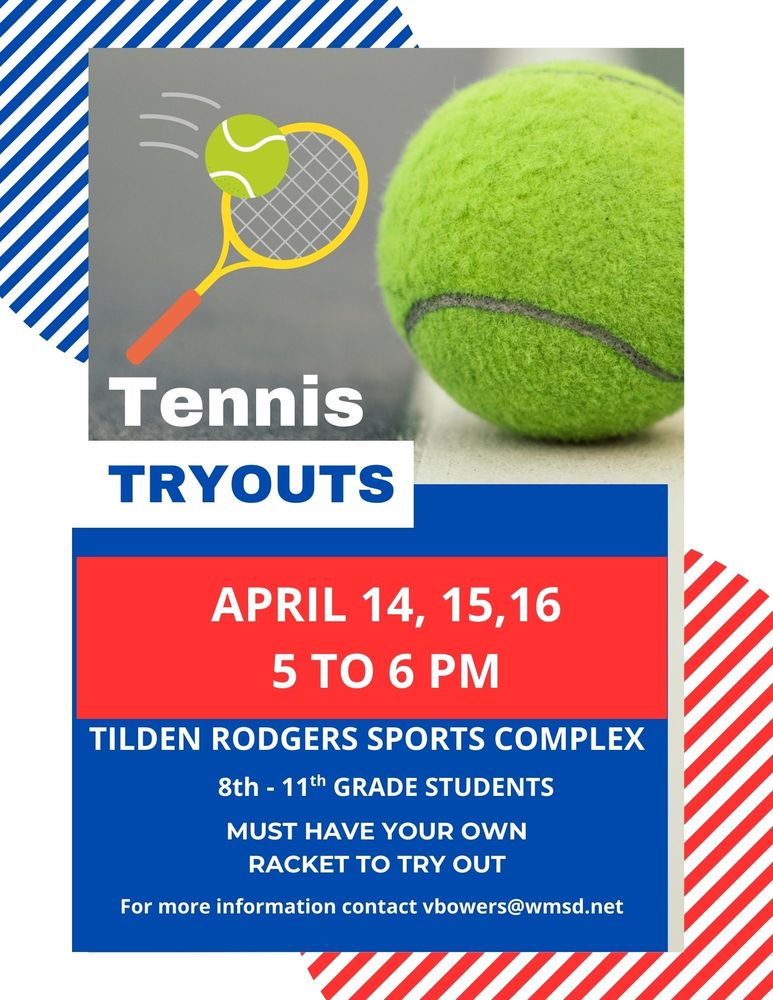 Tennis Tryouts