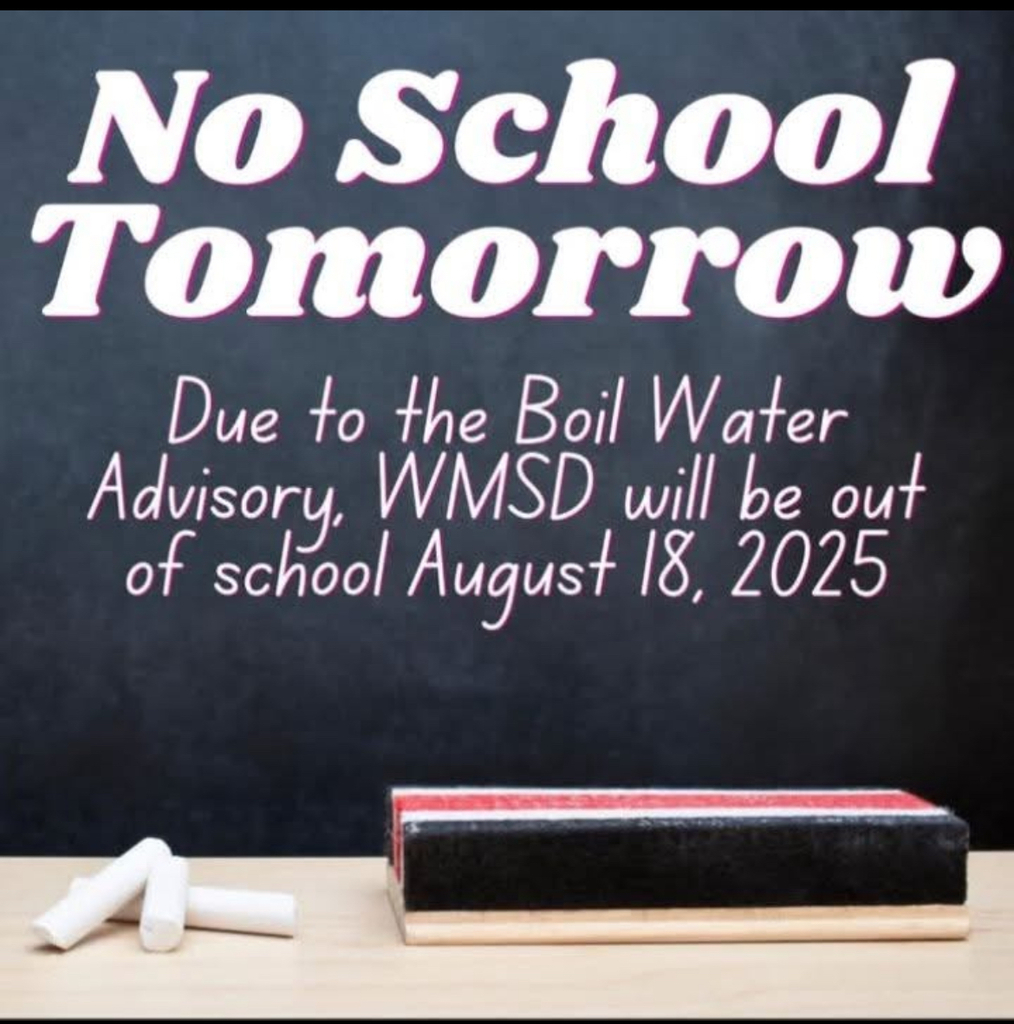 No school tomorrow, Monday, August 18th.