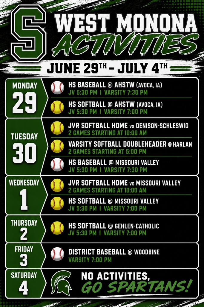 Weekly Schedule