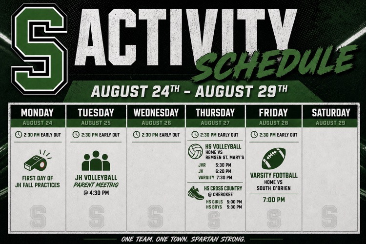 activity calendar