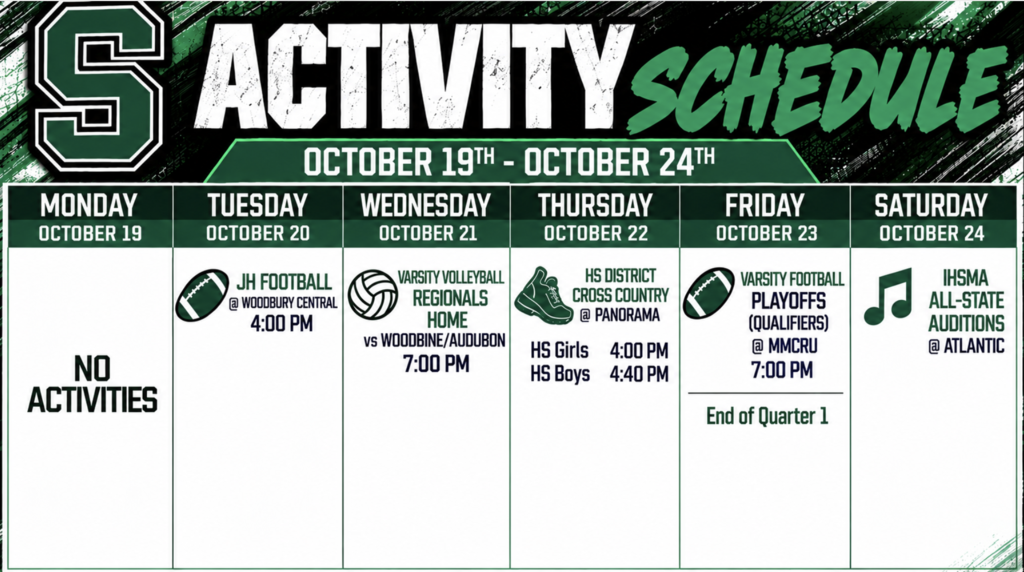 Weekly Activities