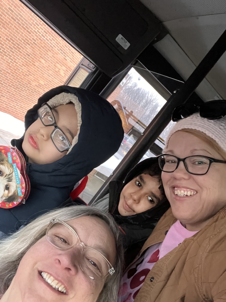 kids on the bus for valentines