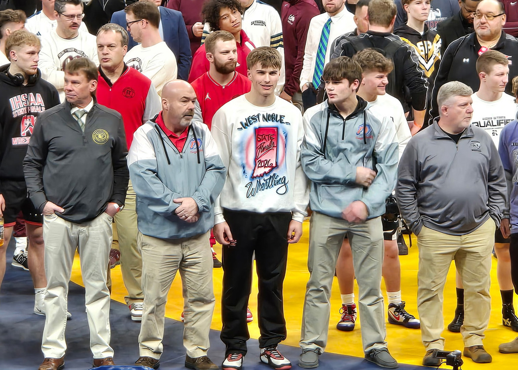 brogan parks at wrestling state
