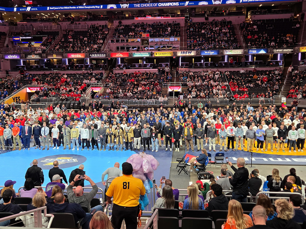 brogan parks at wrestling state