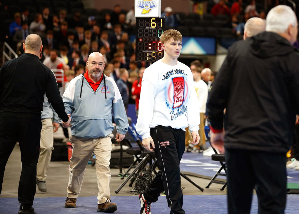 brogan parks at wrestling state