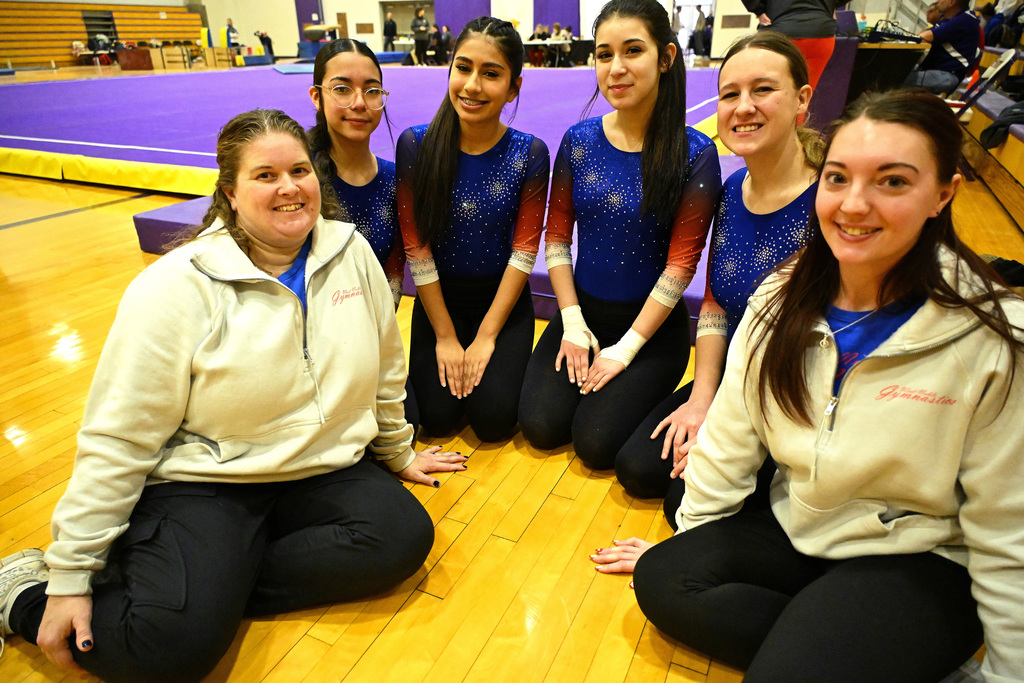 the west noble gymnastics team