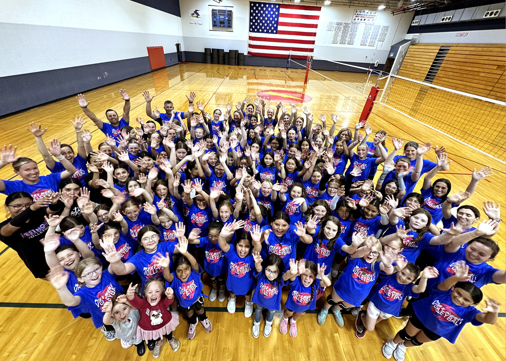 volleyball camp action