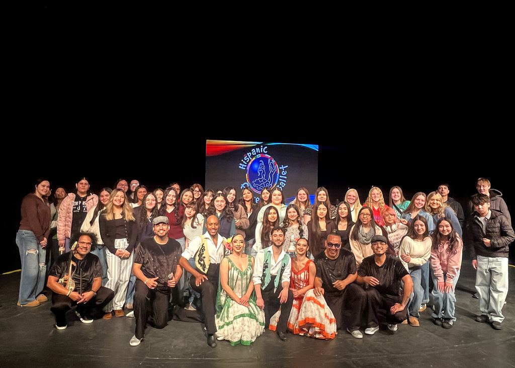 west noble high school students at flamenco