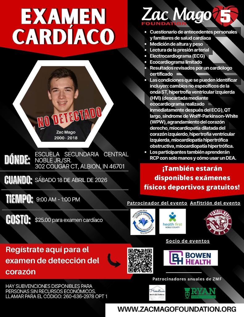 heart screening information in spanish