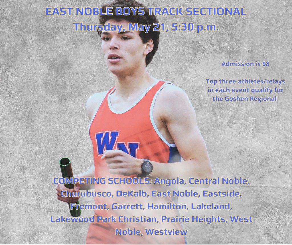 boys track sectional graphic