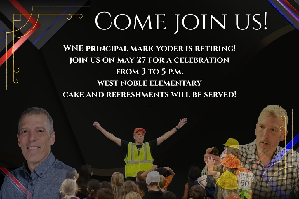 retirement placard for mark yoder