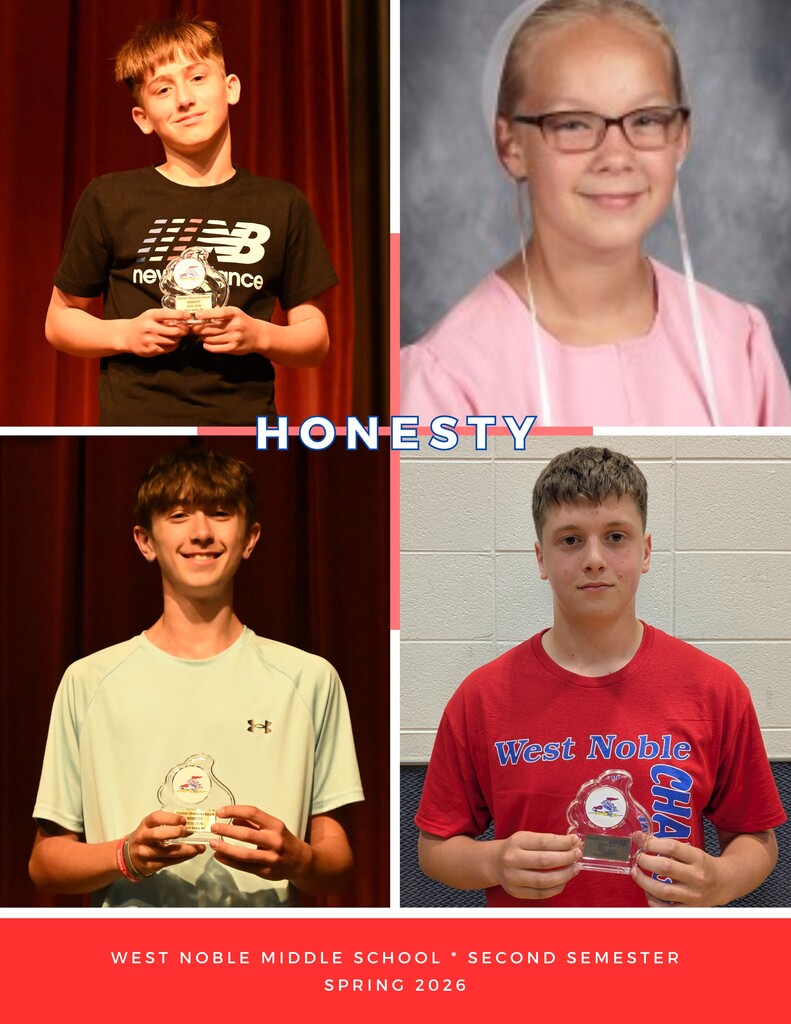 middle school award winners