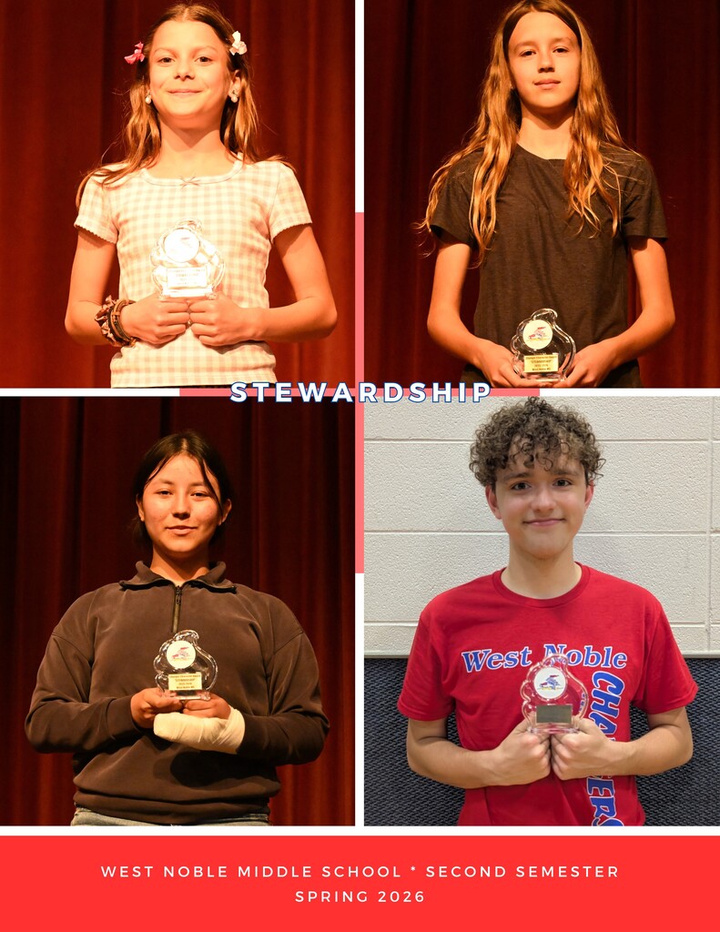 middle school award winners