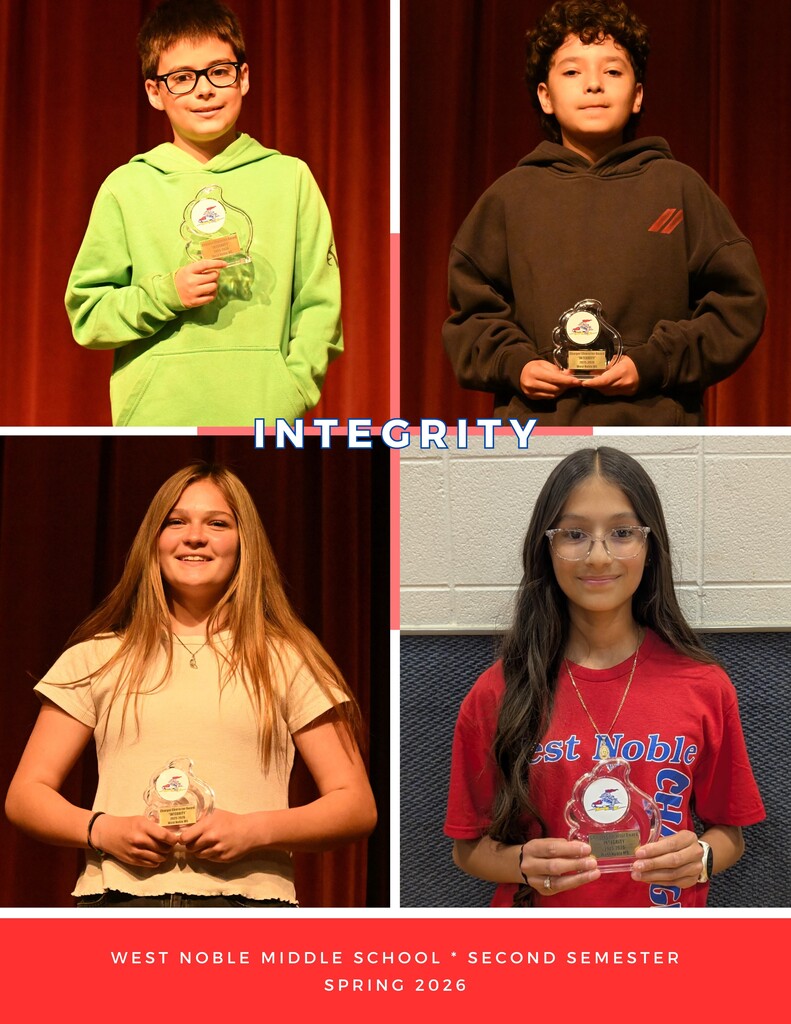 middle school award winners