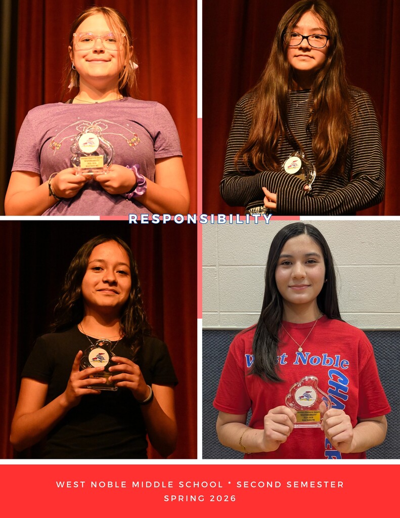 middle school award winners
