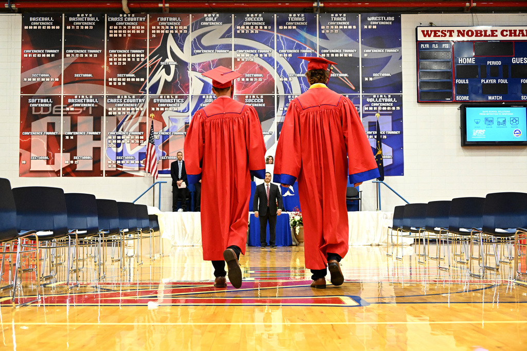 west noble graduation scenes