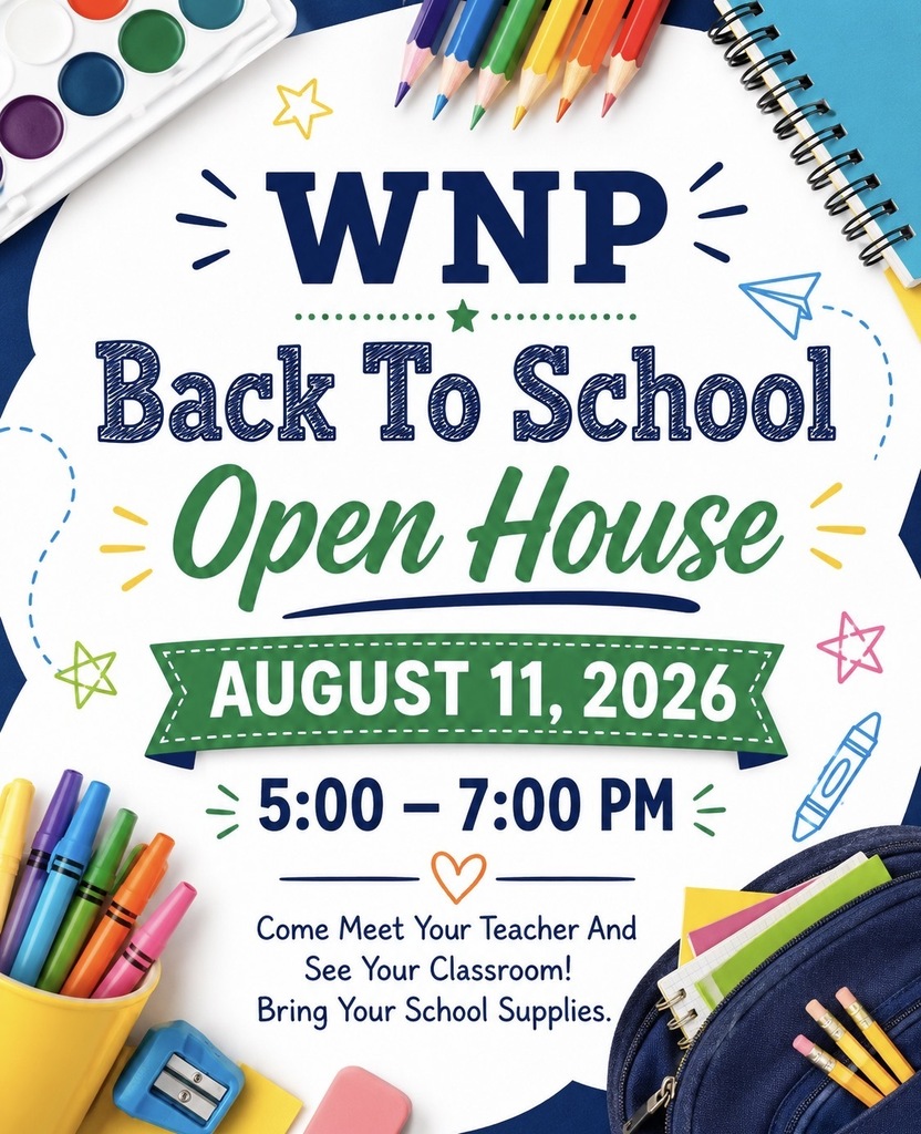 a flier for a back to school event