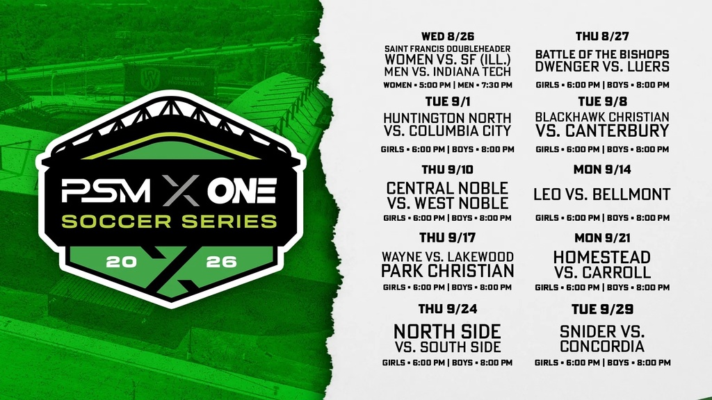 psm info for a soccer tournament