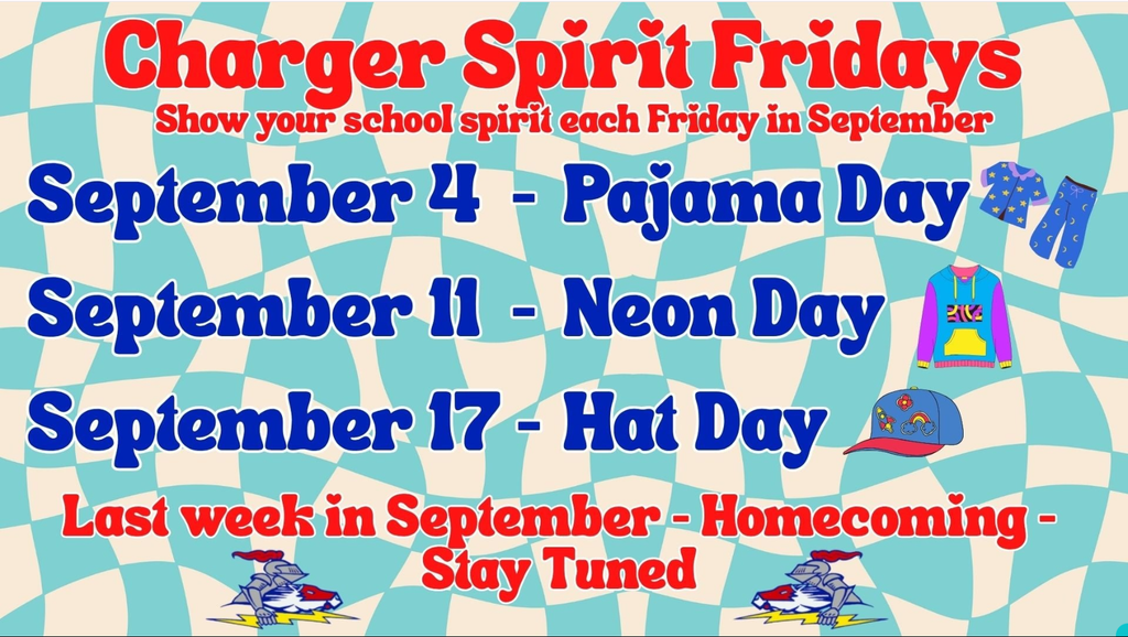 a list of dates and themes for spirit weeks