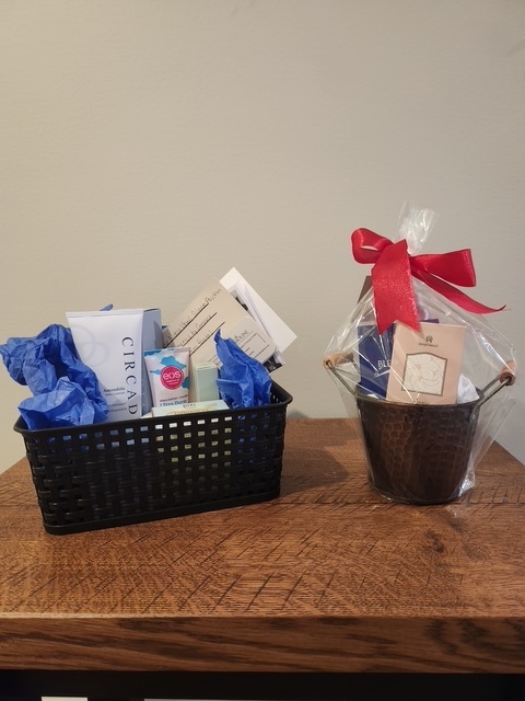 auction item spa materials