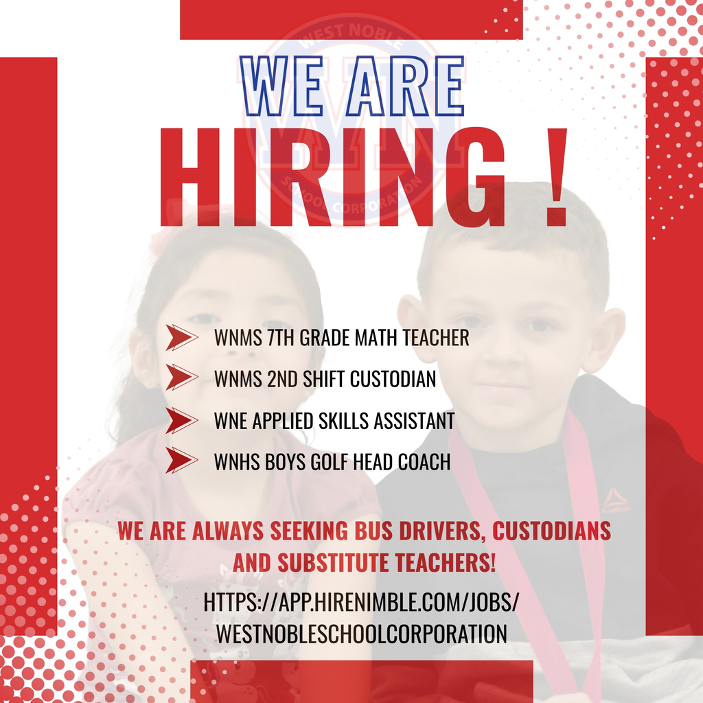 job listings with two kids in the background