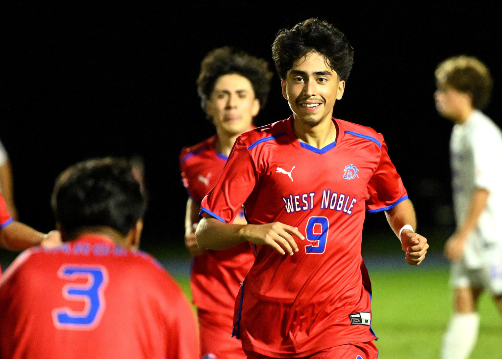 soccer player smiling