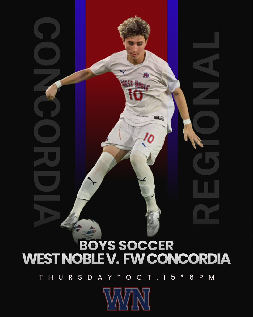 boys soccer graphic with a player in all white