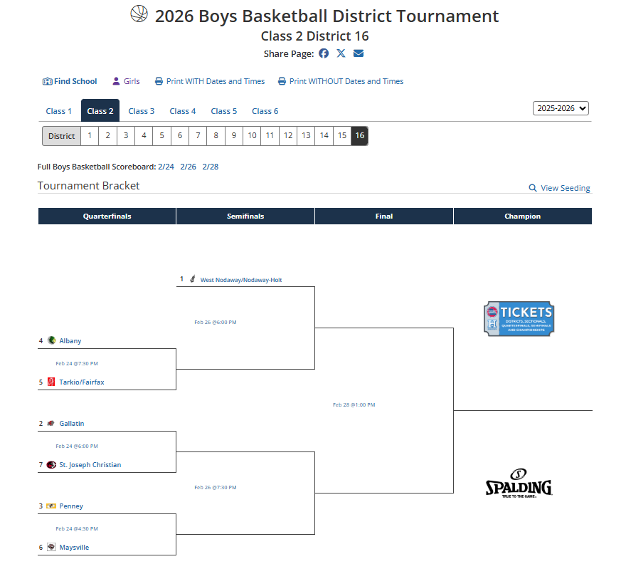 boys district basketball
