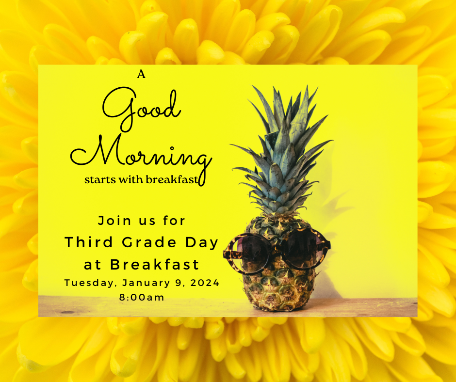 3rd grade breakfast