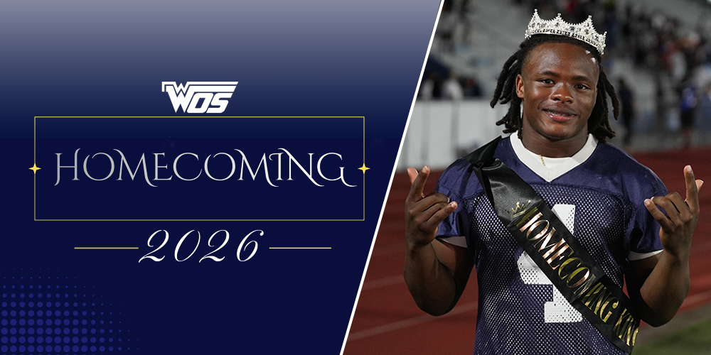 Blue Homecoming 2026 Banner
