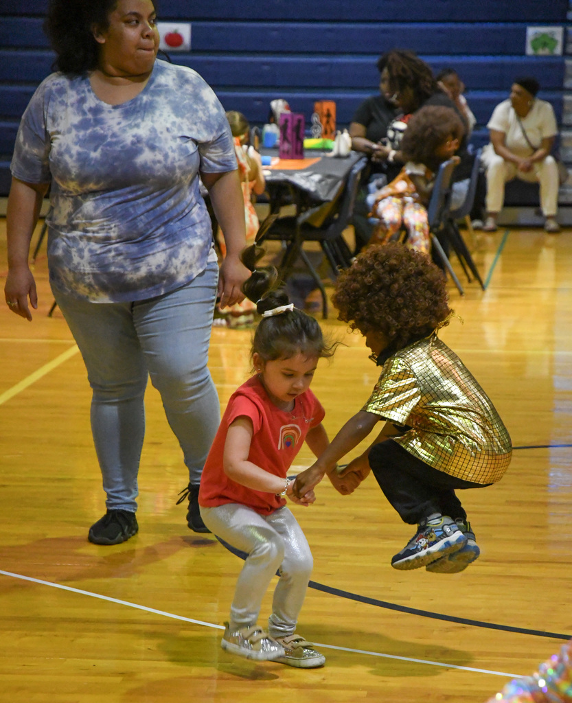 kids dancing at disco night