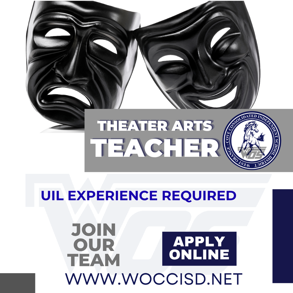 WOCCISD Theater Arts Teacher Posting