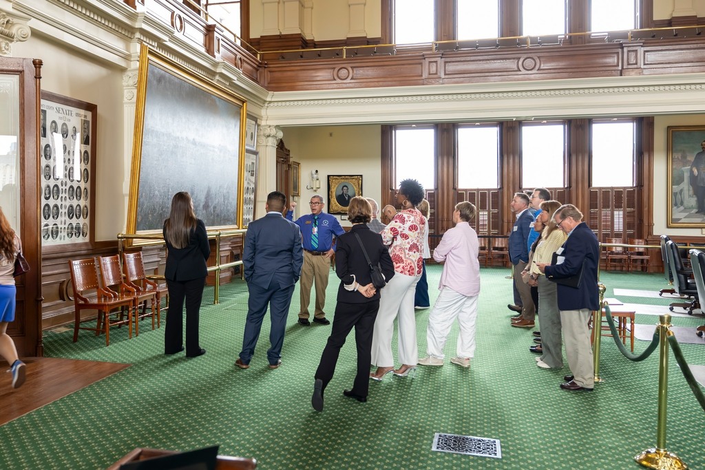 School Board member attending TABC at the Texas State Capitol