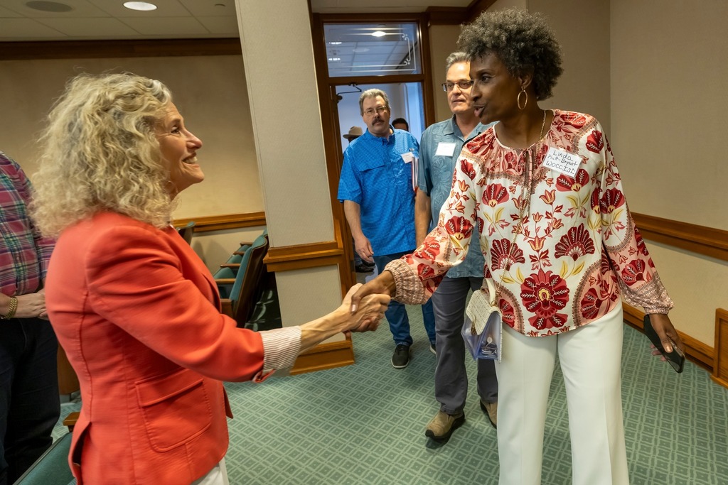 School Board member attending TABC at the Texas State Capitol