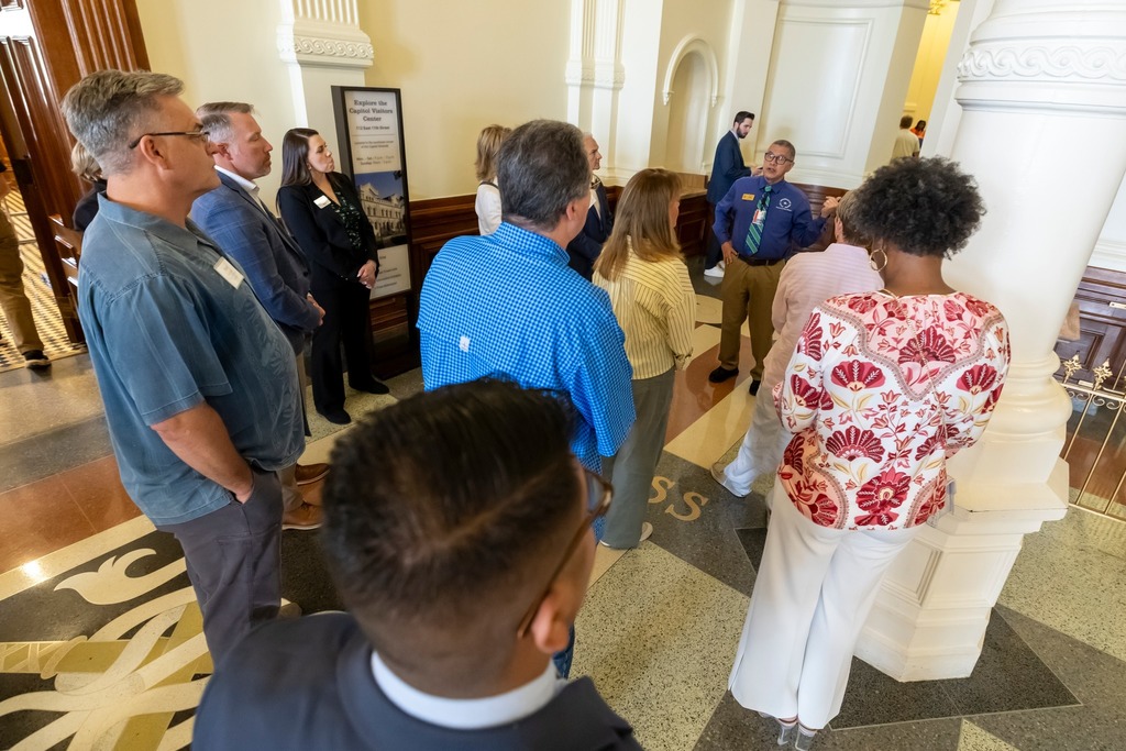 School Board member attending TABC at the Texas State Capitol