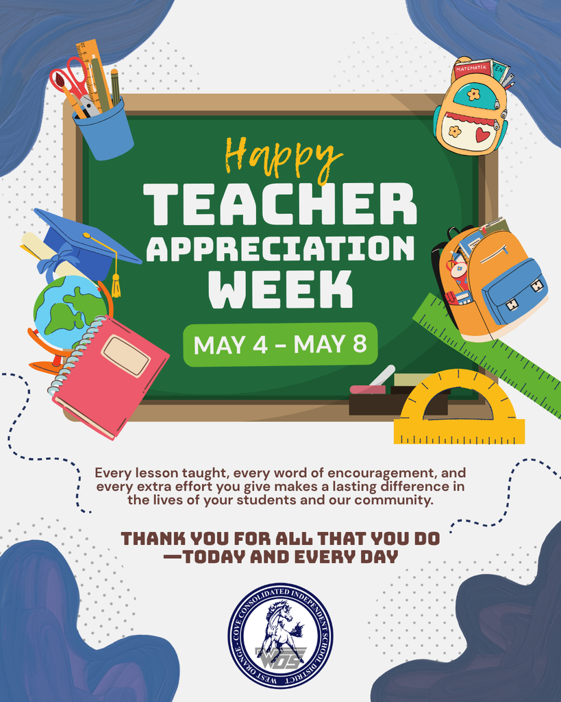 WOCCISD Teacher Appreciation Week Flyer